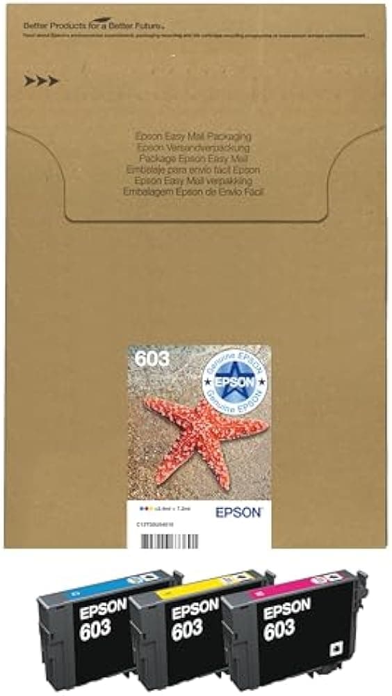 Pack cartouches Epson 603 couleurs