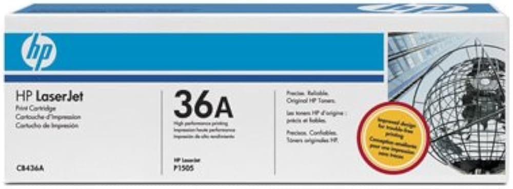 Toner HP 36A Noir