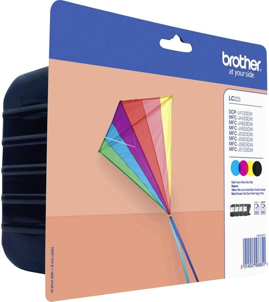 Cartouche Brother LC223VALBP Noir