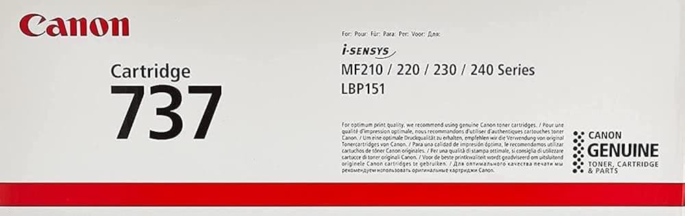Toner Canon 737 Noir