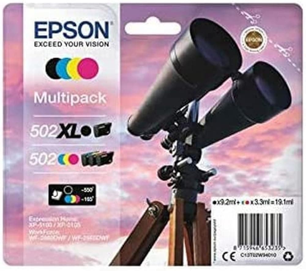 Cartouche Epson 502 Couleur