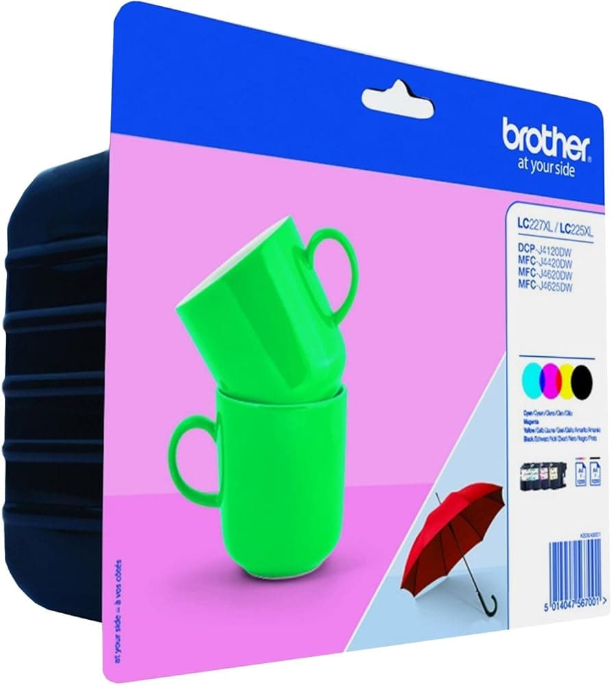 Cartouche Brother LC227XLVALBP Noir