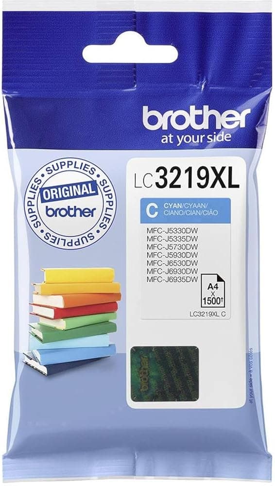 Cartouche Brother LC3219XLC Couleur