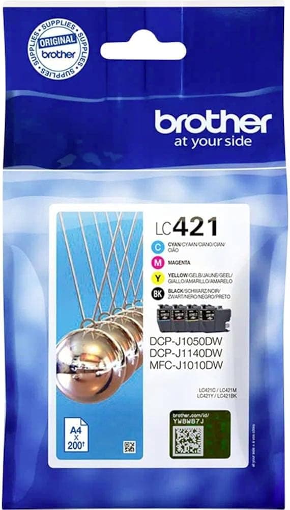 Cartouche Brother LC421VAL Noir