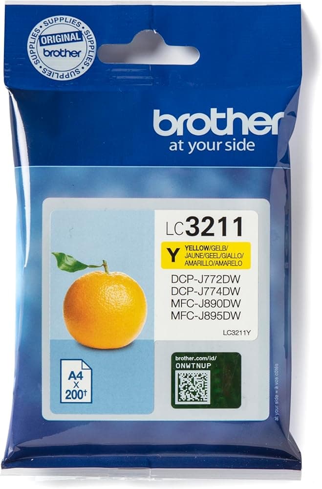 Cartouche Brother LC-3211Y Couleur