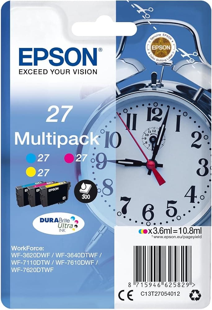 Cartouche Epson 27 Couleur (compatible)