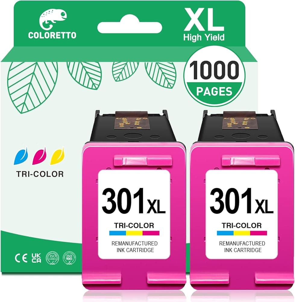 Cartouche HP 301XL Couleur (compatible)