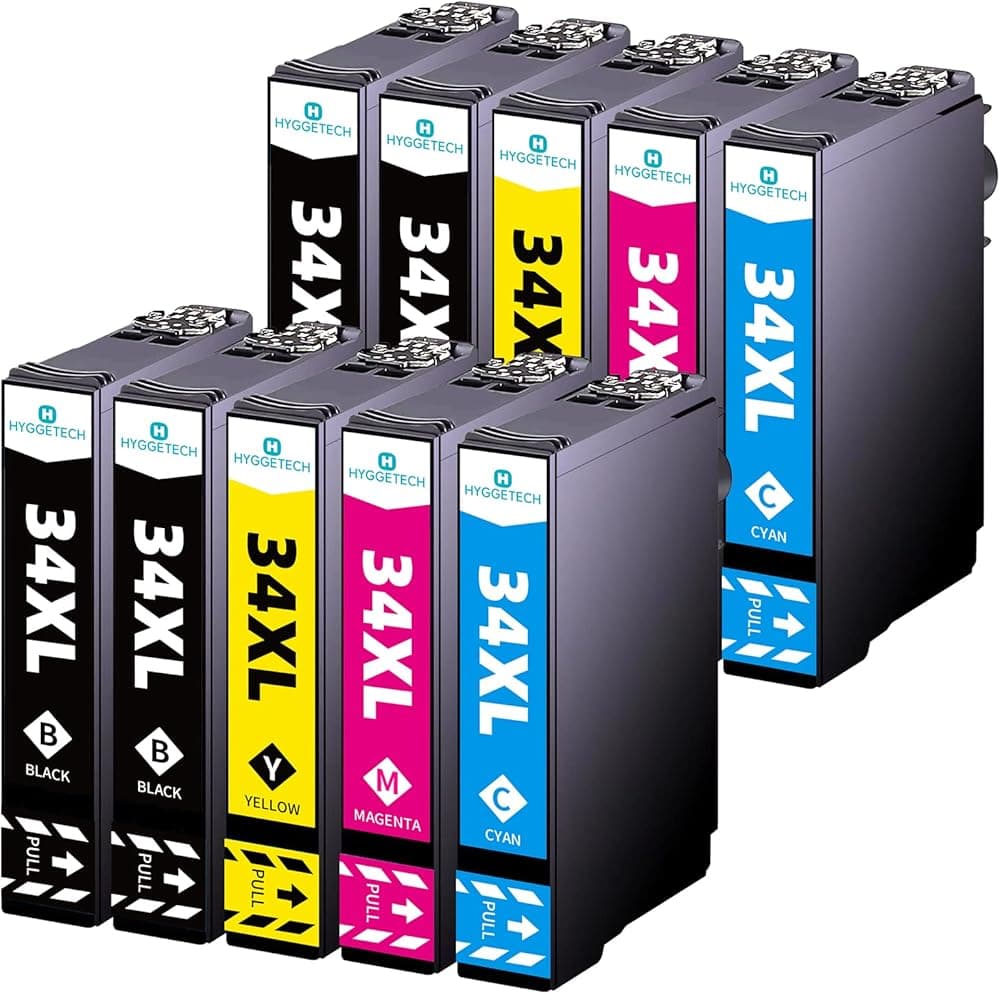 Cartouche Epson 34XL Noir (compatible)
