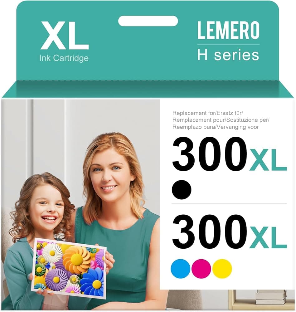 Cartouche HP 300XL Noir (compatible)