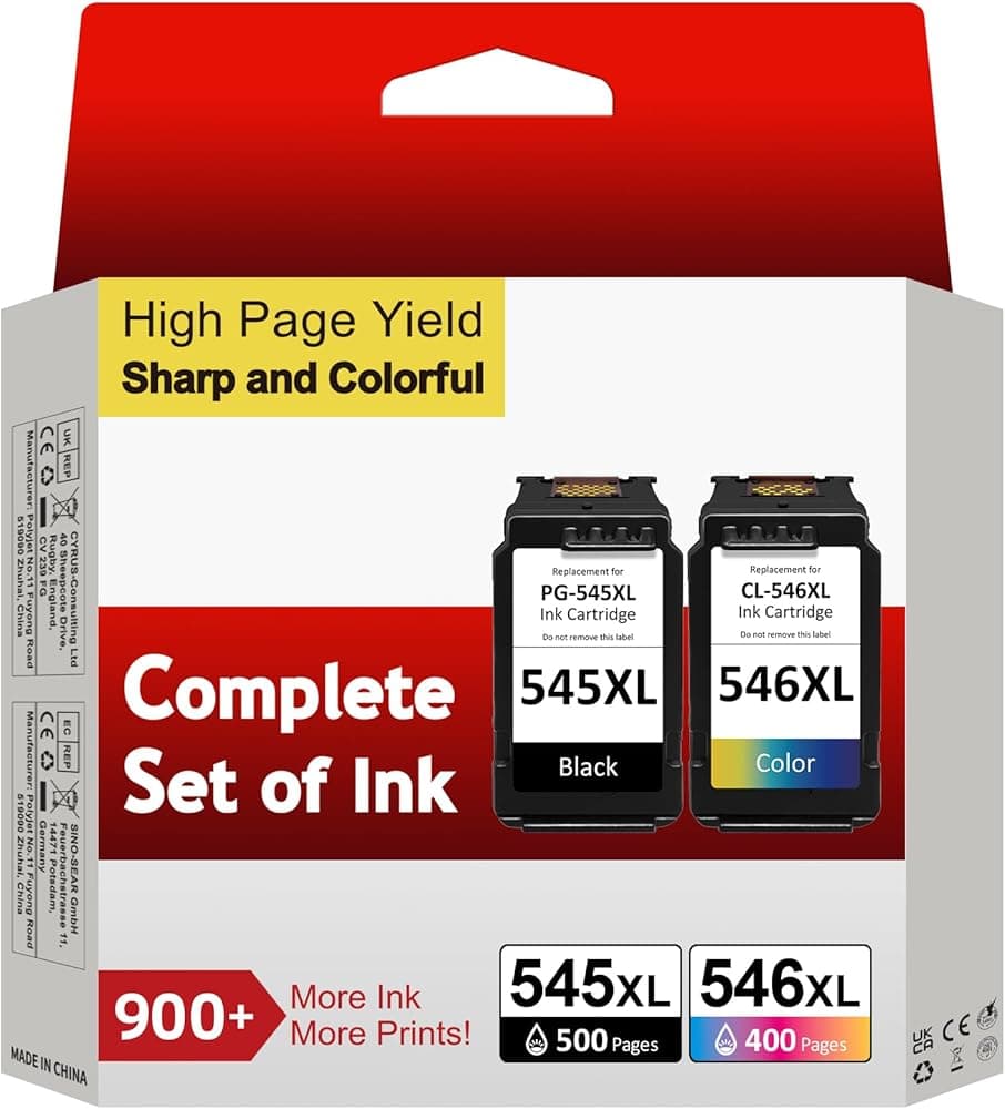 Cartouche Canon 545 Noir (compatible)