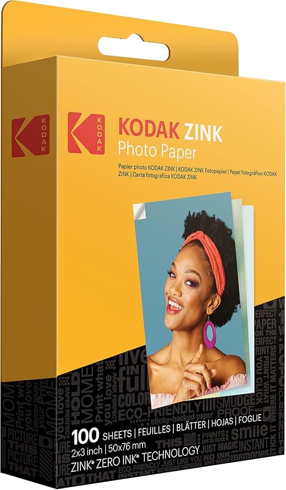 Kodak Papier Zink 2x3