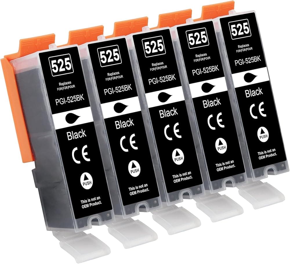 Cartouche Canon 525XL Noir (compatible)