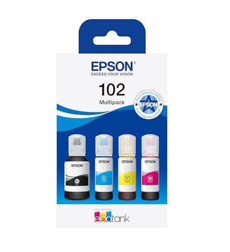 Pack de bouteilles d'encre Epson 102 4 couleurs