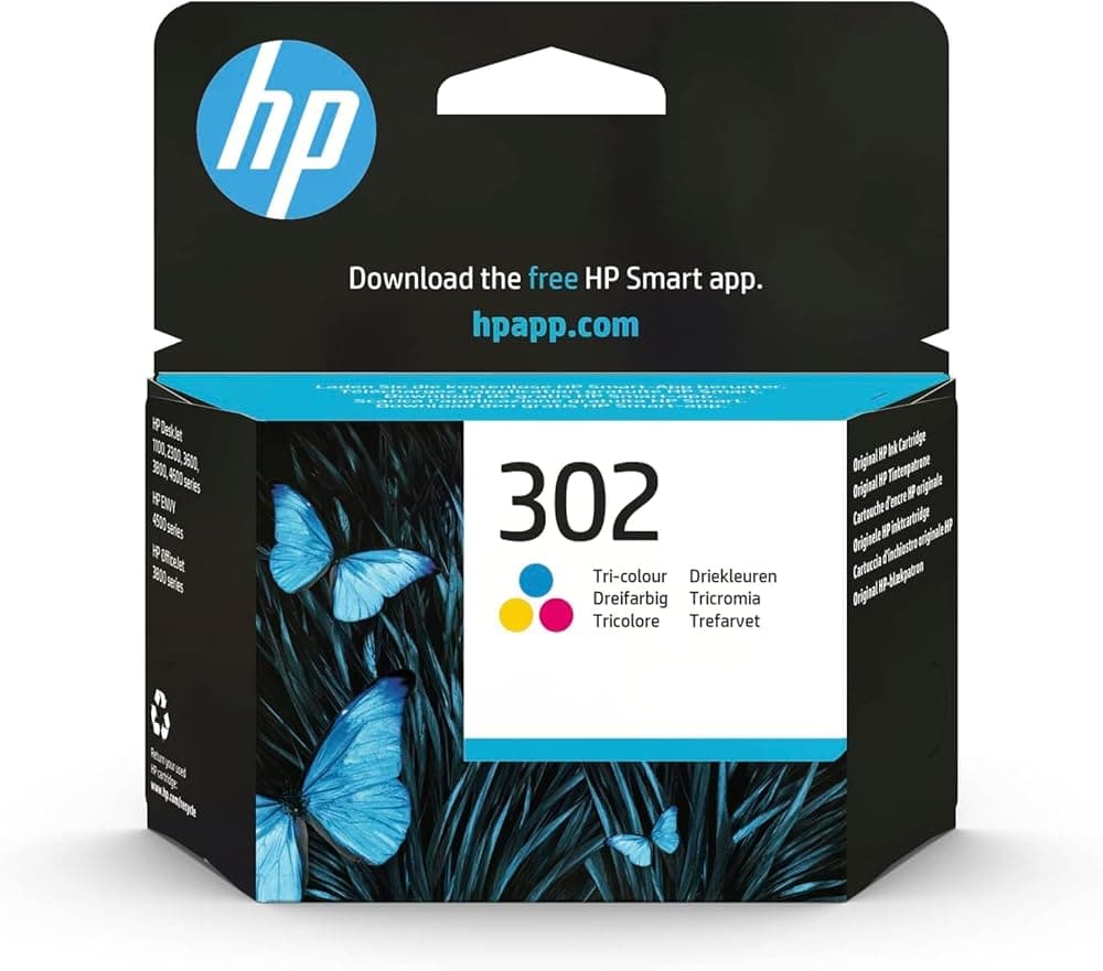 Cartouche HP 302 trois couleurs